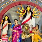 Darshana Banik Instagram - Memories from #sasthi Pujo porikroma with @anandabazarsocial ,powered by @cadburycelebrations_in #durgapuja #festival #durgapuja2023 #reels #reelsinstagram #happiness #saree #traditional #ethnic #pujo #bengali #india #favourite #song #metadurgapujosquad