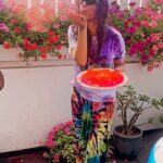 Darshana Banik Instagram - Bura Na maano holi hain 💚💜❤️💞💕💛 #holi #holifestival #reels #reelsinstagram #reelitfeelit