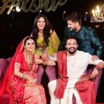 Darshana Banik Instagram – Welcome to the Club Mr. & Mrs.Das 🫶🏻

📸 @twc2014india 

#trinsi #trineel #dsav #wedding