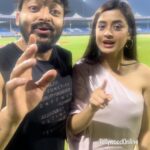 Darshana Banik Instagram – #SauravDas & #Darshana celebrating #BengalTigers first win at Dubai 🐅 …Here is special message for all our fans ❤️ #CCL #Cricket #dubai Dubai/Sharjah, UAE