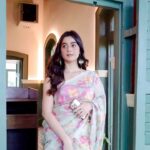 Darshana Banik Instagram - #nationalhandloomday @calcuttatimes @rabhisek @makeup_abhijithchanda #reels #reelsinstagram #ethnic #retro #classic