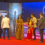Darshana Banik Instagram - Today at #leadershipconclave #2024 hosted by @news18bangla What a beautiful event to felicitate a few notable achievers and entrepreneurs from different fields in Bengal. Congratulations to all of them 💐 And got a chance to share the stage with very handsome and my favourite @itsmeabirchatterjee . @sampurnalahiri was perfect as the host of the show💕 @biditabag ,thank you for this beautiful saree. Jewellery- @gahanejewellery Makeup- @ahuti_dutta_makeup @optimisticaamrapali96 Taj City Centre New Town, Kolkata