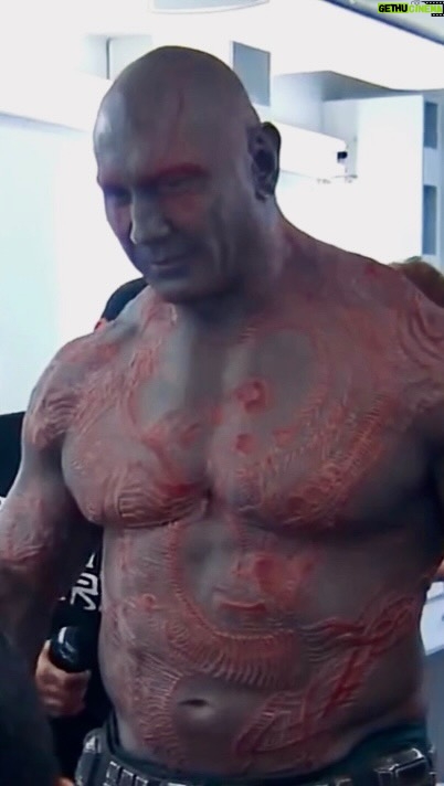 Dave Bautista Instagram - I have sensitive nipples #GuillermoOfTheGalaxy @jimmykimmellive Jimmy Kimmel Live