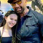 Dave Bautista Instagram - So proud of my little ❤️ @chloecolemanact crushing it as usual in the new #DnDMovie 🙌🏽 ..Huge thanks to team @dungeonsanddragonsmovie for helping me set up a screening for the cast of @myspymovie 🕵️‍♂️ We loved it! What an epic film!👏🏽Go grab your dice and roll out on 3.31