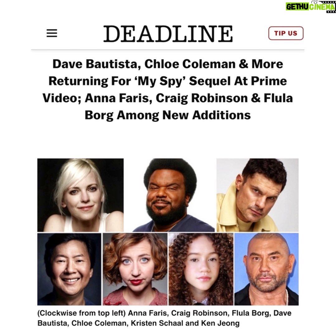 Dave Bautista Instagram - 🕵️♂️ @myspymovie