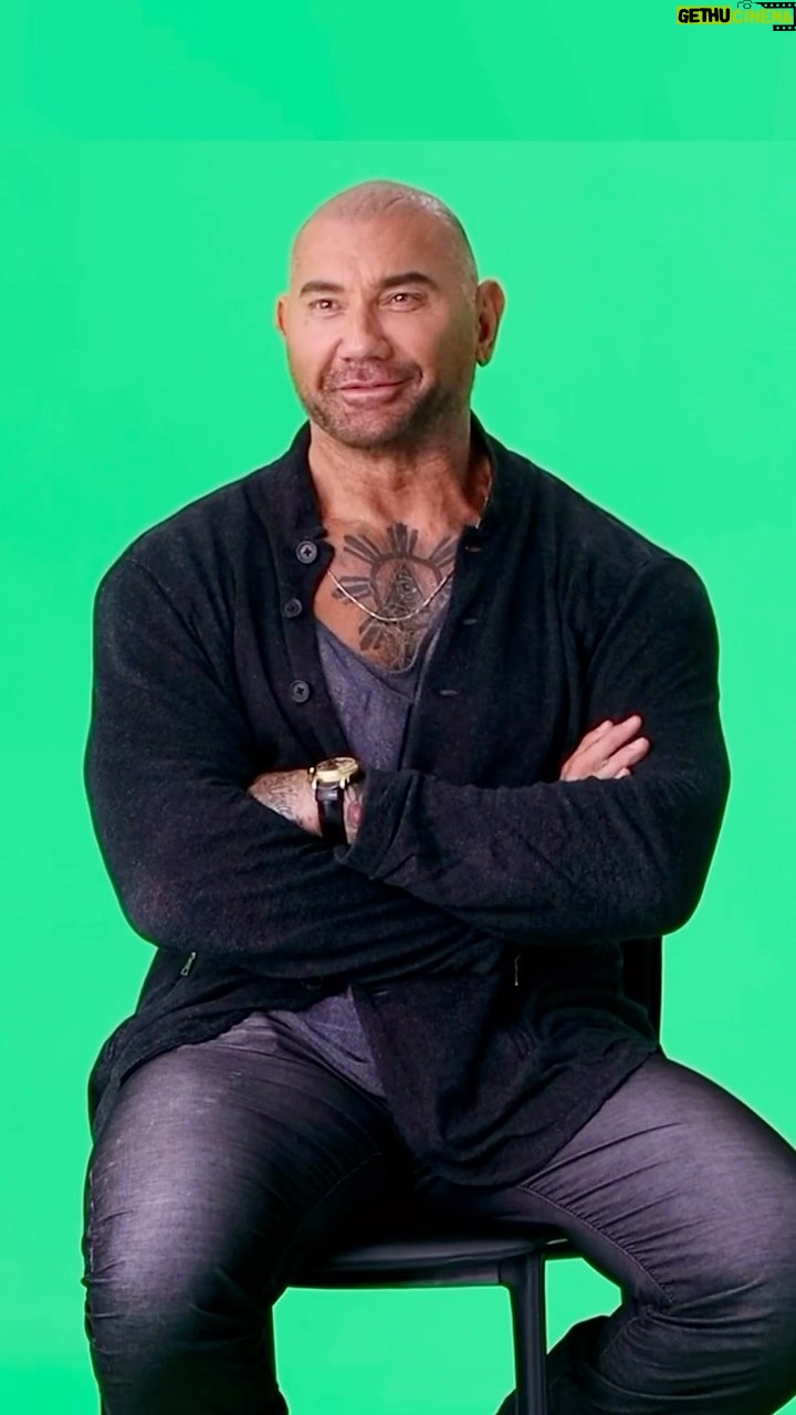 Dave Bautista Instagram - #KnockAtTheCabin in 3 words