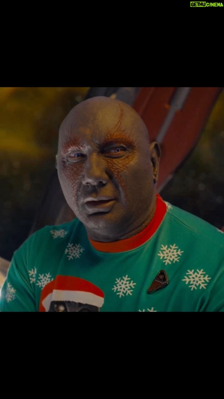 Dave Bautista Instagram - The Gaurdians of the Galaxy Holiday Special is out now only on @disneyplus @marvel
