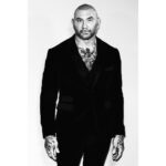 Dave Bautista Instagram - Dave Bautista at the premiere of Glass Onion: A Knives Out Mystery' premiere, 66th BFI London Film Festival, UK