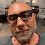 Dave Bautista Instagram - If “the spice must flow” than the beard must go. 🤦🏻 #Dune #HouseHarkonnen #BeastRabban #DreamChaser Budapest, Hungary