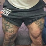 Dave Bautista Instagram - Exactly 14 weeks post surgery for a torn quad tendon and torn meniscus. Thanks to @wilk_kevin Dr @bentonemblom and @heatherprahl_at I was able to keep on truckin .. And now I think its safe to say that I’M BACK IN BINESS! 💪🏽 #DreamChaser even if I’m limping! 😂 #LimpingInHot #guardiansofthegalaxy #guardiansofthegalaxyvol3