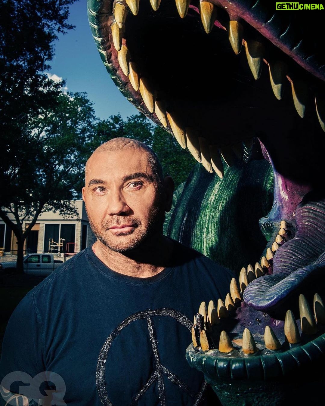 Dave Bautista Instagram - @gq #dreamchaser link in bio