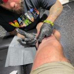 Dave Bautista Instagram - @dcsocietyink tattoo dump. #armyofthedead #LasVengeance #DreamChaser Tampa, Florida