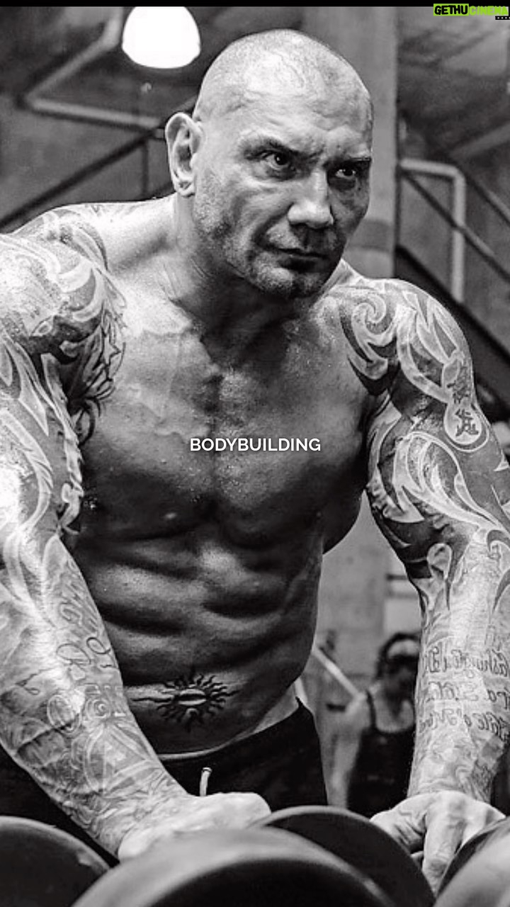 Dave Bautista Instagram - bodybuilding is the cornerstone of my success #mrolympia Florida