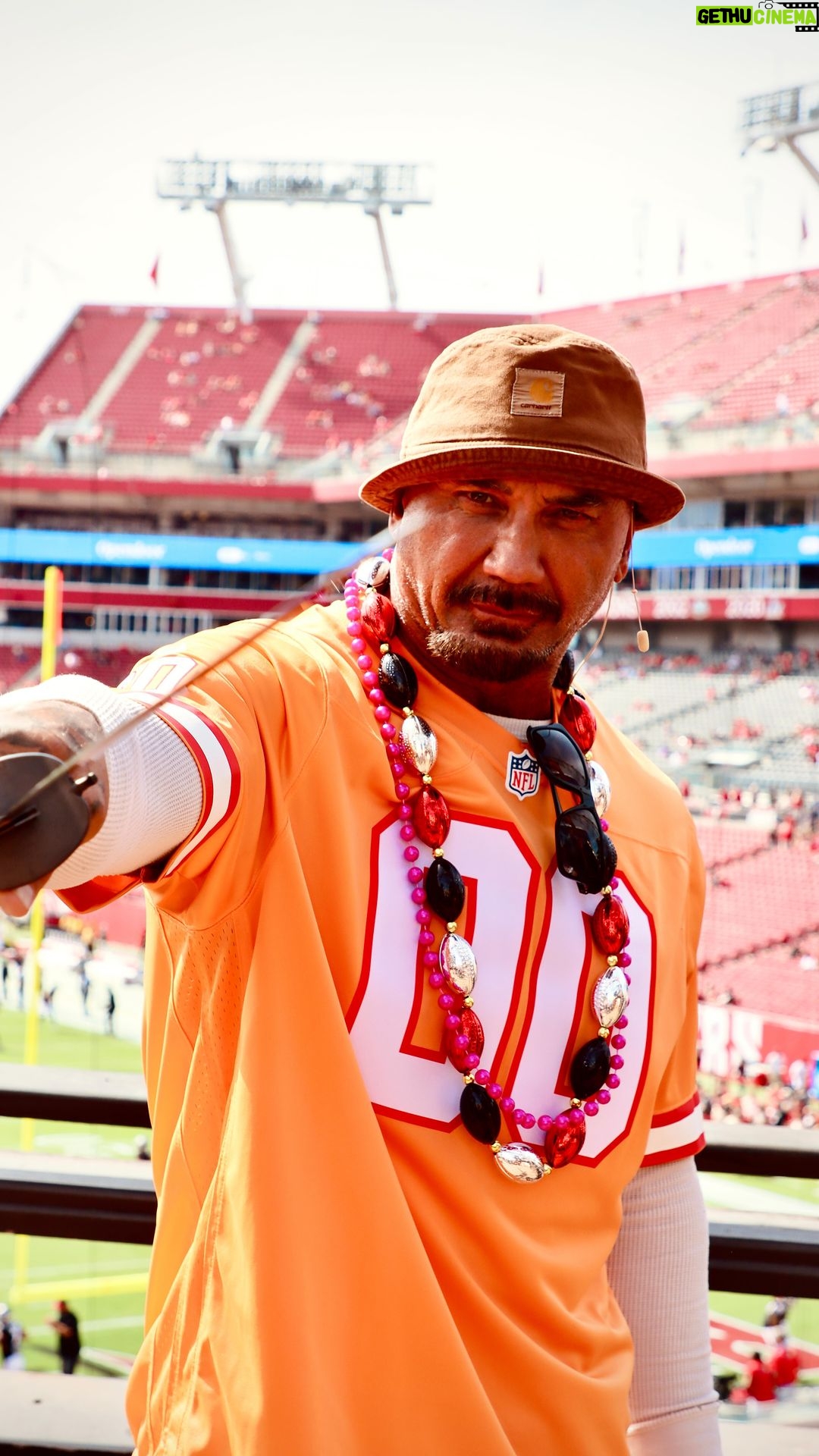 Dave Bautista Instagram - Captain of the Krewe 10.22.23 Tampa, Florida