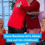 Dave Bautista Instagram - @akbar_gbaja announces @davebautista 🤼 #davebautista #wrestling #wwe