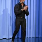 Dave Bautista Instagram - @davebautista is here to talk @dunemovie: Part 2! #DuneMovie #FallonTonight 📷 @toddowyoung The Tonight Show Starring Jimmy Fallon