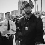 Dave Bautista Instagram - Let the invasion begin! 🏴‍☠️☠️ #TampaTradition #PirateResponsibly #SailSmart #BeSafe #DontDrinkandDrive #GasparillaSafe #FloatOn Tampa Florida