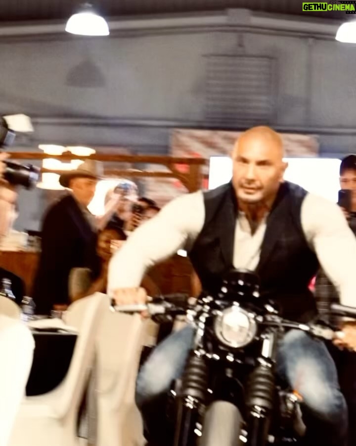 Dave Bautista Instagram - The Whiskey & Wishes Hero Gala was truly unforgettable. Riding in on the Devils River branded @harleydavidson was only the beginning of the night’s excitement. Donating my bike for auction and seeing it go to @indianageorge3, the highest bidder, was incredibly rewarding. This event’s mission was to support and donate to our military members and their families, easing the challenges of deployments and enhancing their home lives. It was a night dedicated to making a significant difference. A huge thank you to @devilsrwhiskey and the city of San Antonio, Texas, for the opportunity to be part of such a meaningful event. The evening was filled with purpose, camaraderie, and a shared commitment to a cause that’s very dear to my heart. To learn more, visit wishforourheroes.org to see how you can make a difference.