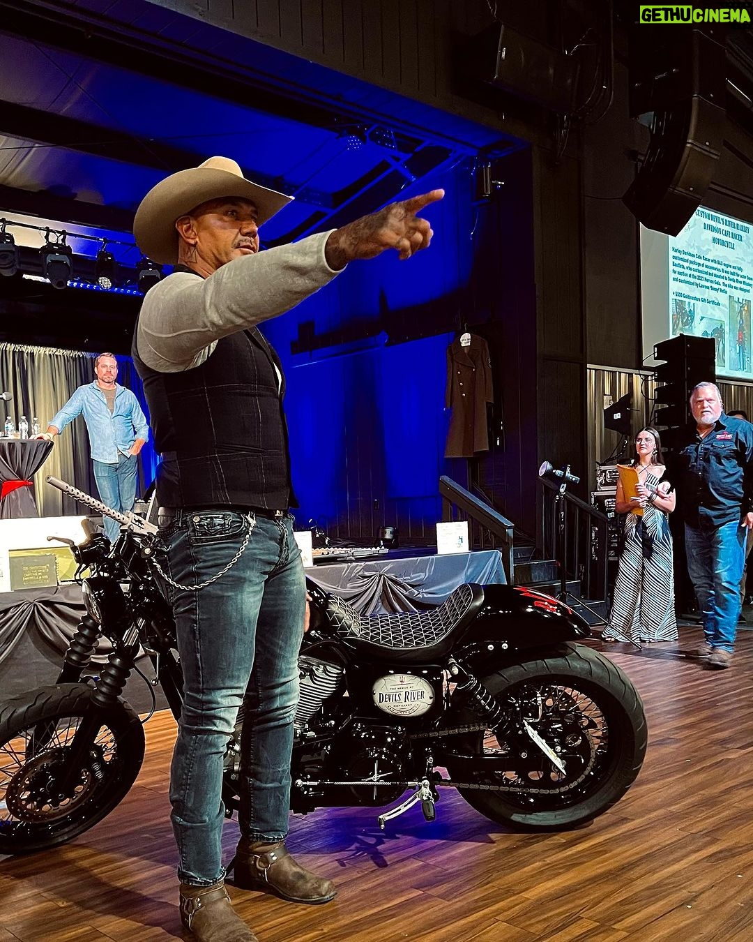 Dave Bautista Instagram - The Whiskey & Wishes Hero Gala was truly unforgettable. Riding in on the Devils River branded @harleydavidson was only the beginning of the night’s excitement. Donating my bike for auction and seeing it go to @indianageorge3, the highest bidder, was incredibly rewarding. This event’s mission was to support and donate to our military members and their families, easing the challenges of deployments and enhancing their home lives. It was a night dedicated to making a significant difference. A huge thank you to @devilsrwhiskey and the city of San Antonio, Texas, for the opportunity to be part of such a meaningful event. The evening was filled with purpose, camaraderie, and a shared commitment to a cause that’s very dear to my heart. To learn more, visit wishforourheroes.org to see how you can make a difference.