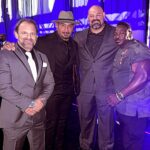 Dave Bautista Instagram - Some stars never look back….and some never forget where they came from. — A big thanks to Dave Bautista for being a special part of the 2023 Olympia. — Hollywood loves Dave, but his heart remains with us. #Olympia23 @davebautista
