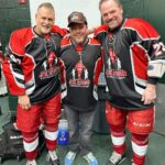 Dave Coulier Instagram – Raising money at the first “Ice Out Cancer” charity hockey game this weekend for @kocurfoundation with  @joe.kocur26 @unclekracker Troy Sports Center