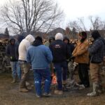Dave Coulier Instagram - Busy day with our home build project. Concrete floors being poured and the first wave of Norway Spruce trees being planted. I also met on site with the gas company and window manufacturer. It’s cold and windy, so I built a fire for the crew. I need a nap! #homebuild #diy #coolerbuild #imagesbymelissacoulier