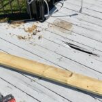 Dave Coulier Instagram - Step 1: Remove rotted deck plank. Step 2: Install new pressure treated deck plank. Step 3: Paint. Step 4: Be a happy man. #cooler #coolerbuild #diyhomeprojects