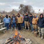 Dave Coulier Instagram - Busy day with our home build project. Concrete floors being poured and the first wave of Norway Spruce trees being planted. I also met on site with the gas company and window manufacturer. It’s cold and windy, so I built a fire for the crew. I need a nap! #homebuild #diy #coolerbuild #imagesbymelissacoulier