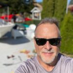 Dave Coulier Instagram - Step 1: Remove rotted deck plank. Step 2: Install new pressure treated deck plank. Step 3: Paint. Step 4: Be a happy man. #cooler #coolerbuild #diyhomeprojects