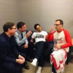 Dave Coulier Instagram - My phone sent me this memory today. I don’t recall what story I was telling, but I sure did love laughing with these guys. ❤️ @bobsaget @jimmyfallon @johnstamos - And, HBD Jimmy!