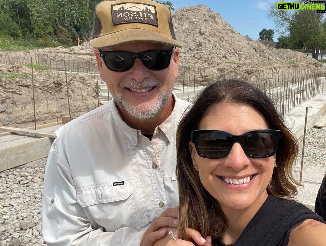 Dave Coulier Instagram - It always starts with a solid plan. Me and @melissacoulier designed our house with @workadaydesign architects. I got so involved with the process that I went to contractors school to learn as much as I could. So far, the most labor intensive phase has been securing all the permits. I can’t quite call myself a general contractor yet. I surrounded myself with really knowledgeable people and studied every page of the plans. So far, I’m having a blast. #coolercontractor #homebuild 📷 @melissacoulier Michigan