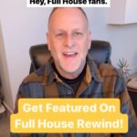 Dave Coulier Instagram – Here’s your chance to get featured on #FullHouseRewind! We want to see YOUR videos 👏 Send to social@podco.us 💛 Act fast! We can’t wait to watch them! #Fullhouse #davecoulier #fullerhouse