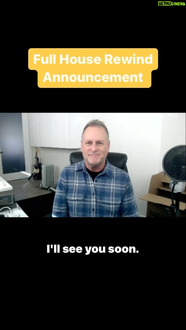 Dave Coulier Instagram - Weβre just ONE week away from the return of #FullHouseRewind π Who else do you want to see make an appearance on the podcast??? π€π #TGIF #FullHouse #davecoulier