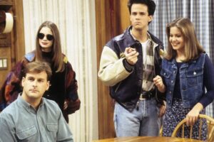 Dave Coulier Instagram - A #sneakpeak at tomorrow’s guest. We’re taken to a ~whole new world~ with these #throwback pictures 😉 
Tomorrow!!!
#fullhouse #davecoulier #fullerhouse #stevehale