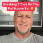 Dave Coulier Instagram - Call me a Toe-Truck…! 😎🚛 Today’s #FullHouseFunFact is all about on-set mishaps. But as always, the show must go on! How would you deal with a #BrokenToe? Let me know in the comments 🤔 #fullhouse #fullhouserewind #davecoulier