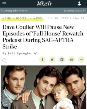 Dave Coulier Instagram - @fullhouserewind will be back soon❤️ We love you! #fullhouserewind