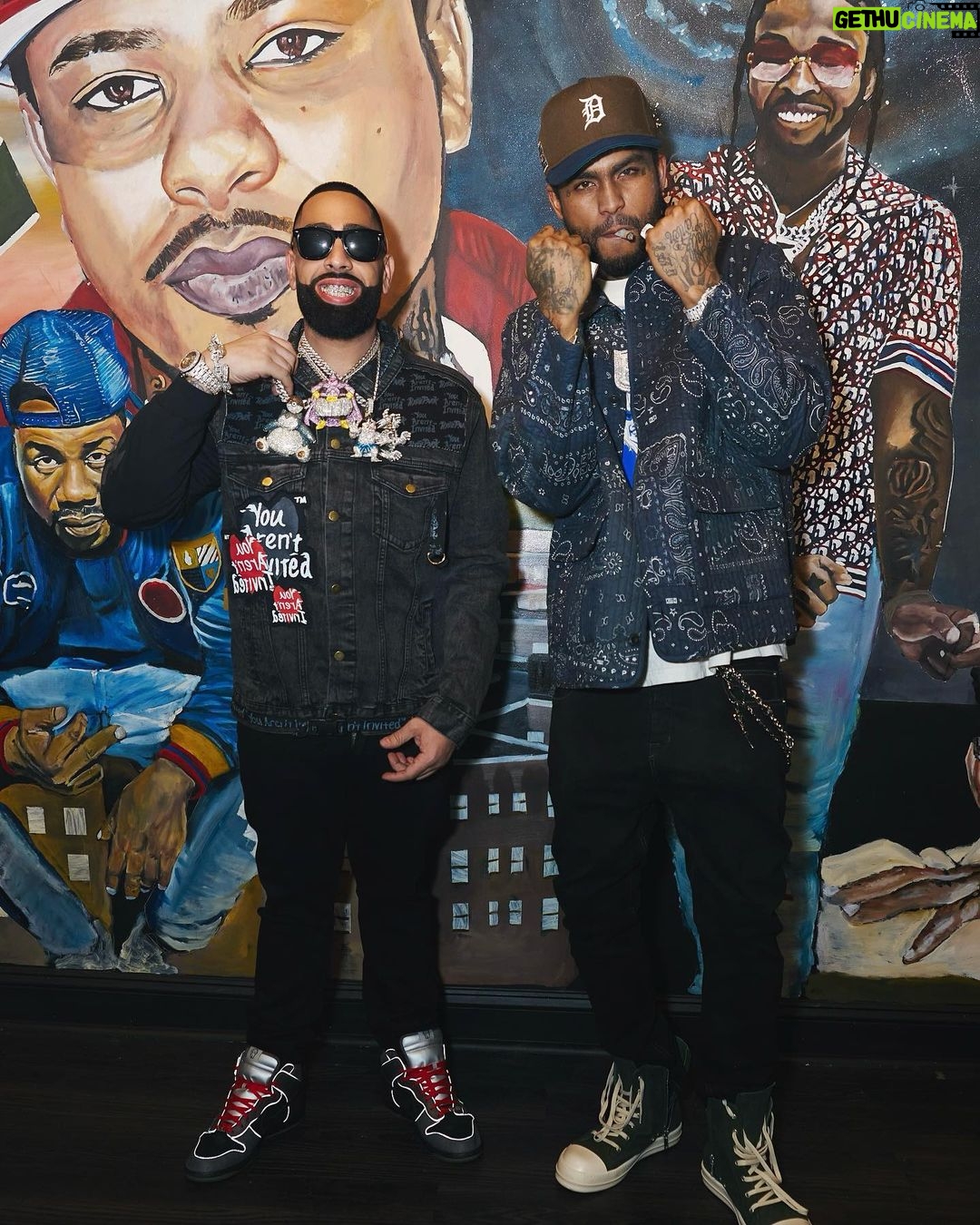 Dave East Instagram - Just know when u see us together we gonna get some $$!!!! @therealbigtrill