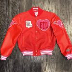 Dave East Instagram – So I Had A Idea To Draw Up My Own Varsity For The “FOR THE LOVE” Release. @la_lsr X @the_real_unkasa_ Told Me They Could Bring It To Life. Incredible! These Will Be Available At @fromthedelinyc & FTDNYC.COM #FORTHELOVE Swipe To See Some Of The Process 😎 Oh Yeah That’s Buttersoft Leather & Wool 🔥🔥🔥🔥
