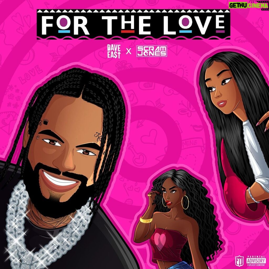 Dave East Instagram - DAVE EAST X @scramjones “FOR THE LOVE” ALBUM AT MIDNIGHT (FTDNYC.COM)