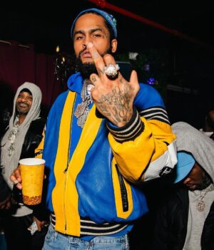 Dave East Instagram - Michael Hoban Football Leather From Like 92-93 And Shit I Got 2 Moods I Love You Or 🖕🏾Yo Capo Holla At Meeeee