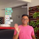 Davi Kneip Instagram - TUTORIAL - EU NEM DEI TCHAU 🫠 dc: @belladtt | #kauagisley #tutorial #emoji