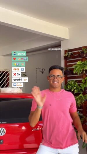 Davi Kneip Instagram - TUTORIAL - EU NEM DEI TCHAU 🫠
dc: @belladtt | #kauagisley #tutorial #emoji
