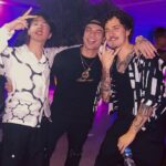 Davi Kneip Instagram - Que semana 🔥 Iniciamos com o aniversário do meu irmão @laddynada, e da melhor forma participamos do lançamento da @fos.company dos fenômenos @christian_fig e @allanjeon 💥 São Paulo, Brazil