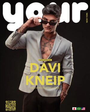 Davi Kneip Instagram - @davikneip é a nova capa YOUR MAG!

Confira em "nossas capas" pelo link na bio @yourmag.nyc

Foto: @thiagomisan 
Assessoria @thiago_mdf