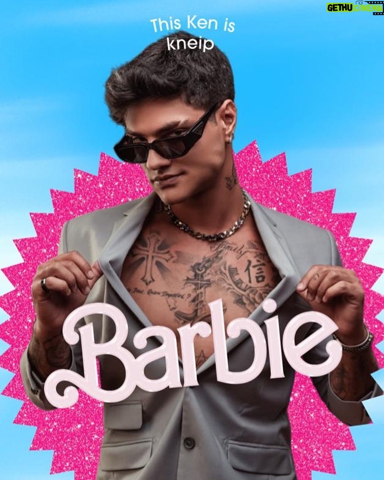 Davi Kneip Instagram - “ Filme da Barbie “ - MC Saci, Davi Kneip, DJ LC e MC Pretchako ❤️ 20/07 nos cinemas