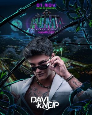 Davi Kneip Instagram - Confirmado!🔥
Davi Kneip fará parte da line up incrível da Pump Black. 
Prepare-se para uma noite de pura energia e música envolvente. Não perca a oportunidade e a vibe contagiante de Davi Kneip.