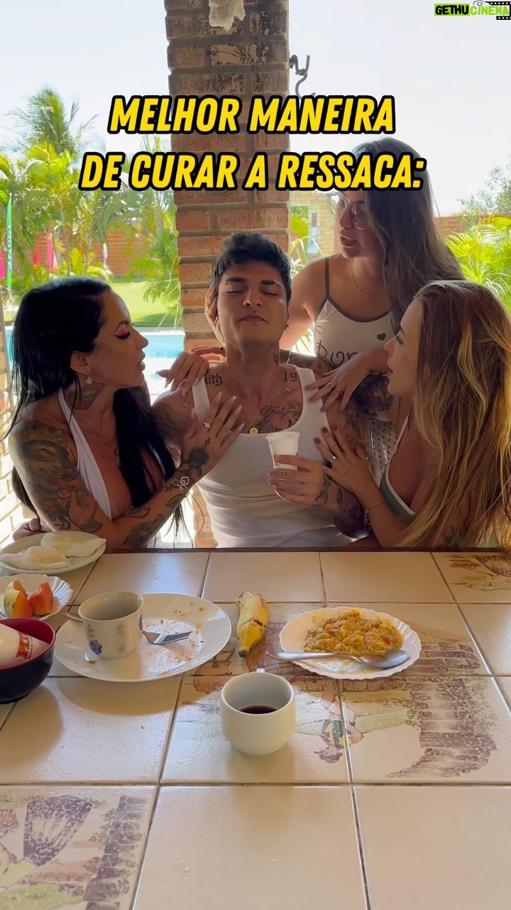 Davi Kneip Instagram - Melhor maneira de curar a ressaca 🔥