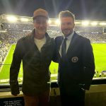 David Beckham Instagram - Cheers to great weekends with family and friends 🍻⚽️🎸 @brooklynpeltzbeckham @cruzbeckham @davidgardner @cjjonesss @edwardnortonofficial @edruschaofficial