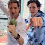 David Bisbal Instagram – Corazones de Alcachofa con @davidbisbal 🥩🥬 Tengo roto el corazooooon 💔 #quechille