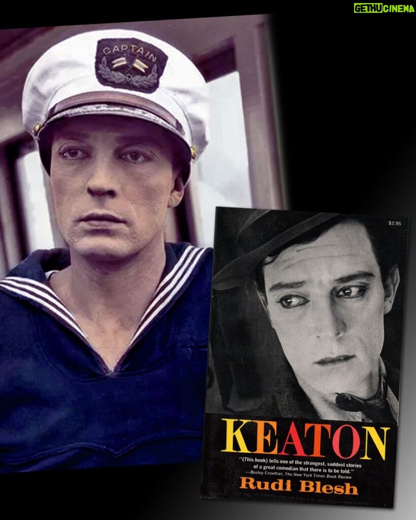David Bowie Instagram - BOWIE’S BUSTER KEATON TRIBUTES “He’s Chameleon, Comedian, Corinthian and Caricature…” The first image here is another fine Steve Schapiro portrait from 1975. As you can see, David is pictured with Rudi Blesh‘s biography of Buster Keaton. Schapiro remembers how David was impressed with the photographer’s connection to Keaton: “From the moment Bowie arrived, we seemed to hit it off. Incredibly intelligent, calm, and filled with ideas, he talked a lot about Alistair Crowley whose esoteric writings he was heavily into at the time. When David heard that I had photographed Buster Keaton, one of his greatest heroes, we instantly became friends.” Bowie even used a full-page 1964 Schapiro shot of Keaton in New York inside the 1976 Isolar Tour programme. (2nd image) Bowie references Keaton in at least a couple of his videos. In the 1977 Stanley Dorfman-directed Be My Wife promo, he performs against a bleached-out background in this heartfelt plea for marital union and somehow manages to appear nonchalant and anguished at the same time. Apparently, Bowie’s make-up and mannerisms in the video were a nod to Buster himself. (3rd image) The Keaton look was reprised more obviously and to wonderful effect throughout the Miracle Goodnight video in 1993. (4th image) A couple more images may or may not have been as a result of David watching Keaton’s movies. Perhaps the links are a little tenuous, but here they are anyway. The 5th image is Sukita’s famous shot from 1973 wherein Bowie mirrors Keaton’s pose in the film The High Sign. (6th image) The 7th slide is the 1971 edition of the KEATON paperback that Bowie is holding in the first image and the still of Keaton as a sailor is from the film The Navigator. Finally, the last picture by @blamsnap is from the 2000 BowieNet Roseland concert when Bowie dressed nautically, Sailor being his chatroom nickname. KEATON is a book that David was clearly fond of, but it’s another that didn’t make it into BOWIE’S TOP 100 BOOKS - THE COMPLETE LIST: https://www.davidbowie.com/blog/2013/10/1/bowies-top-100-books-the-complete-list (Linktree in bio) #BowieBookLover #BowieSchapiro #BowieKeaton